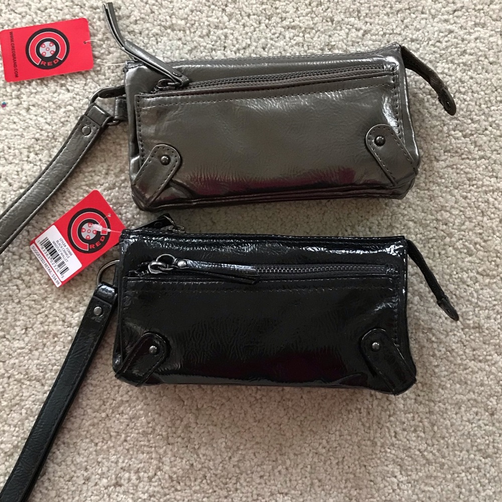 Lot Of 2 C-Red Wallets Wristlets